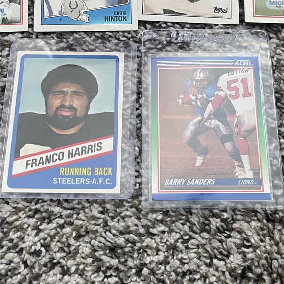 Topps NFL Football Vintage Player’s Cards Lot 32 Sanders/Harris More - Picture 2 of 11
